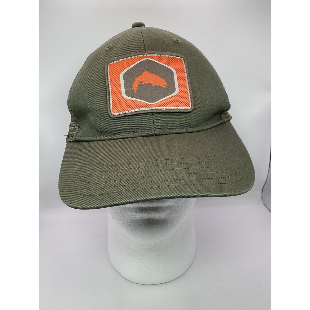 Adult Simms Fishing Products SnapBack Mesh Trucker Cap Outdoors